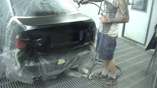 Spray Painting Tutorial quotBlack BMW M Seriesquot [upl. by Penelope]