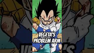 Why Vegeta ALWAYS Holds his Left Arm dragonball dbz goku [upl. by Tsiuqram]