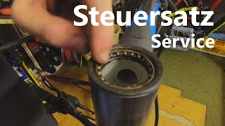 Steuersatzservice  Steuersatz neu einfetten neues Video verfügbar [upl. by Aicelav875]