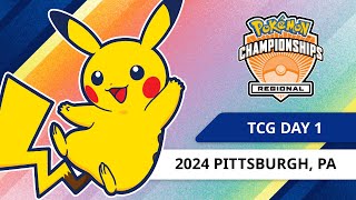 TCG Day 1  2024 Pokémon Pittsburgh Regional Championships [upl. by Anerys]