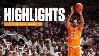 HIGHLIGHTS Vols 81 Alabama 74 March 2 2024 [upl. by Siol]