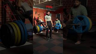 170kg Deadlift  youtubeshorts gym gymworkout trending deadlift [upl. by Aitsirk]