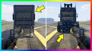 GTA Online NEW BEST BulletproofArmored Car Tests  Pounder Custom VS Mule Custom VS Speedo Custom [upl. by Rockie]