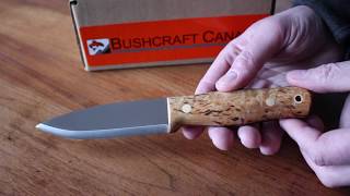 NEW Sleipner Steel Casstrom Lars Falt Bushcraft knife view by www bushcraftcanada com [upl. by Gorrian]