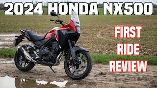 2024 Honda NX500 First Ride Review  The CB500X gets a makeover [upl. by Asehr385]