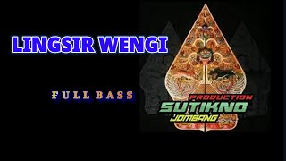 DJ SLOW BASS  LINGSIR WENGI X JARAN DOR [upl. by Henricks]