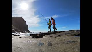 Garie beach Rock fishing [upl. by June283]