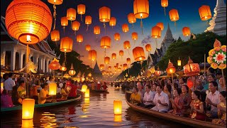 Releasing Lanterns at Doi Saket Lake A Free amp Magical Experience in Chiang Mai Thailand 2024 [upl. by Notsnarc]