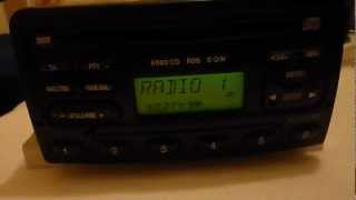 Ford Focus 6000 CD RDS EON CD Changer [upl. by Ahsikahs]