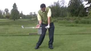 Golf Tips A drill to help you hone your swing [upl. by Eseilanna]