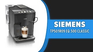 Кофемашина Siemens TP501R09 EQ500 classic [upl. by Laine]