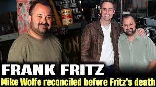 FRANK FRITZ American Pickers stars reconciled before Fritzs death  MINI BIO [upl. by Atteirneh626]