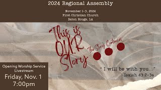 Great River Region Regional Assembly 2024 Opening Worship Service [upl. by Dlanigger]