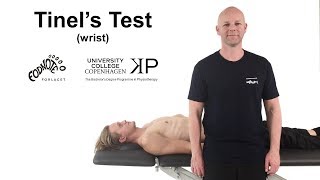 Wrist  Tinels Test [upl. by Meridel]