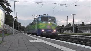 111 074 im Bahnhof CastropRauxel Hbf [upl. by Aihsia]