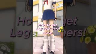 How to get Leg Warmers Loose on Yandere Sim Credit Kylek yanderesimulator yanderedev fyp [upl. by Ydac]