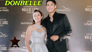 Belle Mariano Donny Pangilinan  EastWood City Walk of Fame 2024 DonBelle [upl. by Hamfurd]