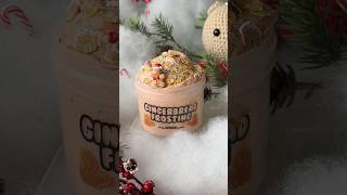 gingerbread frosting 🍪 butter slime ⋆｡˚❆˚ fireflyslimecom christmasslime slime [upl. by Aneekan]