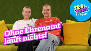 Ehrenamt – was Lisa und Lena darüber denken Interview  TickTack – Tu was  SWR Plus [upl. by Limay]