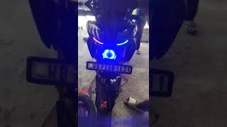 Mt15 bs6 ring light modification mt15loverriderBIKERBOYRAJ [upl. by Aram]