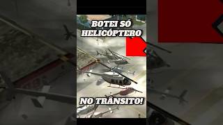 SÓ HELICOPTERO NO TRÂNSITO DO GTA SA gaming games gamer gta humor gamerbrasil conteudogamer [upl. by Najtsirk309]