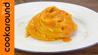 Linguine alla crema di peperoni  Video veloce [upl. by Gemmell]