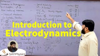 L12 The Realms of Mechanics  Introduction to Electrodynamics  DJ Griffiths [upl. by Des]