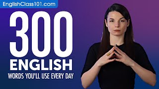 300 English Words Youll Use Every Day  Basic Vocabulary 70 [upl. by Alex756]