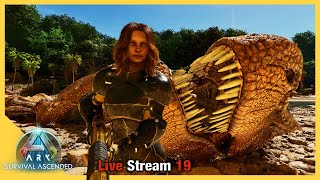 Ark Survival Ascended  Taming Session for Steam Achievement  Ep 19 [upl. by Beitris]