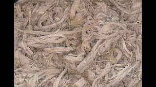 A tasty and awesome smelling Pulled Pork slow cooked in the crock pot  Cooking with Debbie Quick [upl. by Sivrad]