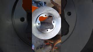 95 honda accord front rotor replace [upl. by Gothurd]