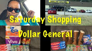 SATURDAY SHOPPING 525 DOLLAR GENERAL  Vlog 204  SHOP WITH ME couponmode  CROMBIES WORLD [upl. by Anissej]