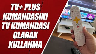 TV PLUS KUMANDASINI TV KUMANDASI OLARAK KULLANMA TURKCELL [upl. by Shanly]