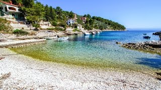 beach Prihonja Vela Luka island Korčula Croatia [upl. by Nylkoorb]