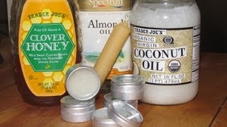 DIY How to Make All Natural Lip Balm [upl. by Ylicic179]