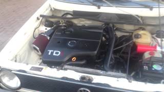 Golf 1 tdi AFN straigt pipe [upl. by Losse329]