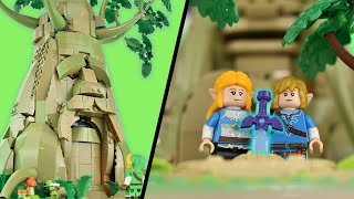 LEGO Legend of Zelda is FINALLY Here  LEGO Zelda Great Deku Tree [upl. by Elocyn]