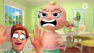 COCOMELON THE ICE CREAM SONG EPISODE FUNNY FACIAL EXPRESSIONS AND LAUGHING PT 2 [upl. by Aeynod]