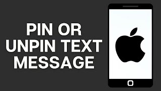 How To Pin Or Unpin Messages On iPhoneiPad 2024  Full Guide [upl. by Salvidor]