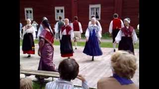 Folk dance  Seurasaari  Fölisön Helsinki  Helsingfors Finland 1262007 [upl. by Alekin]