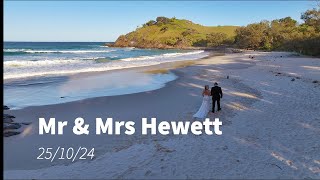 Mr amp Mrs Hewett Wedding [upl. by Atinaujnas]