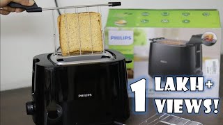 Philips Toaster HD258390 Unboxing and Review  Best 2 in 1 Toaster and Grill  How to Use a Toaster [upl. by Bigg263]