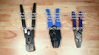 How To Use Crimp Tools [upl. by Gusba]