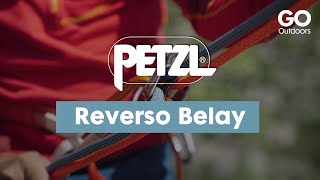 Reverso Belay Device  Petzl Climbing Gear [upl. by Annahsat]