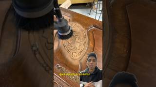 APRENDE A LAVAR MADERA DE ESTA FORMA restauracion shorts diy tapiceria tutorial aprende [upl. by Arymat]