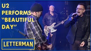 U2 Performs quotBeautiful Dayquot  Letterman [upl. by Nona]