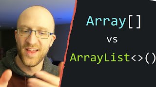 Array vs ArrayList in Java Tutorial  Whats The Difference [upl. by Maghutte]