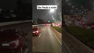 Chegando em São Paulo Marginal Tietê à noite shorts [upl. by Truman]