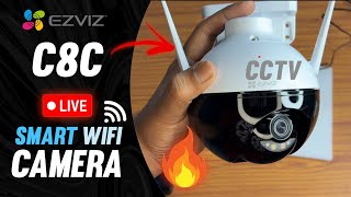 EZVIZ by Hikvision C8C Smart WiFi CCTV Camera Unboxing  How to SetupInstall EZVIZ CCTV Camera [upl. by Gent]