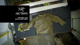 Arcteryx LEAF Alpha Jacket gen 2 [upl. by Einaled]